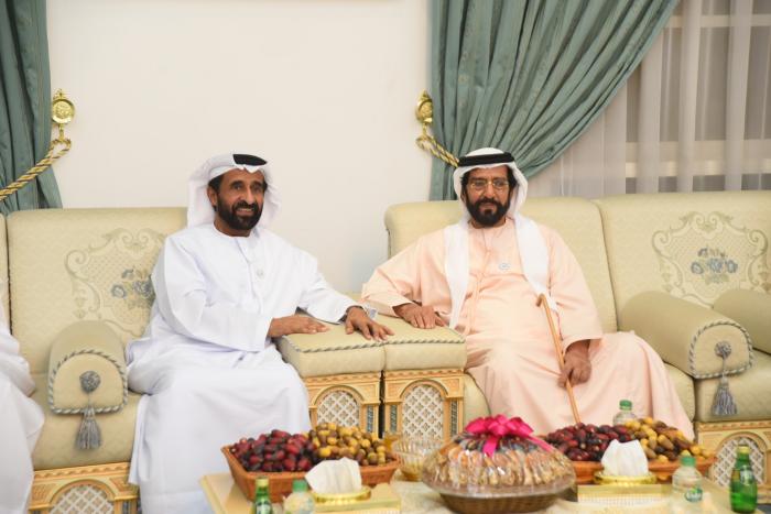 طحنون بن محمد يزور مسلم بن حم العامري