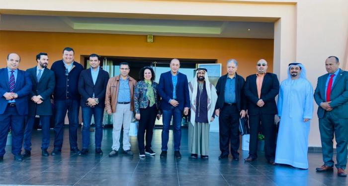 محافظ بنسليمان في المغرب يقيم مأدبة غداء على شرف مسلم بن حم
