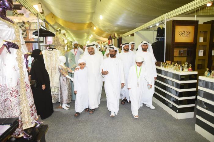 مسلم بن حم يفتتح معرض الخريف للتسوق في العين و6000 الاف زائر في اليوم الاول للمعرض